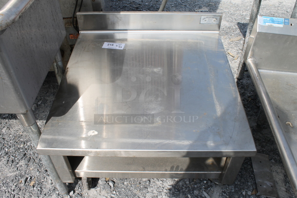 Stainless Steel Equipment Stand w/ Undershelf - Image 1 of 5