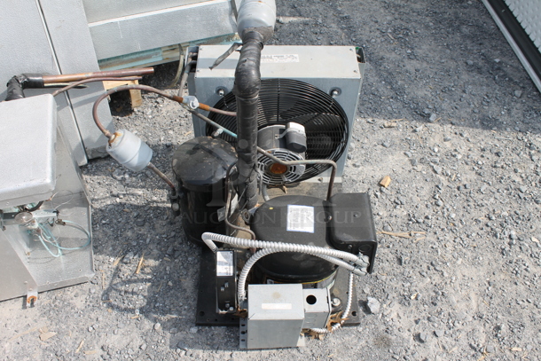 Amerikooler 8'x12' Walk In Cooler w/ Trenton Fan 115 Volt and Copeland Compressor 208/230 Volt 1 Phase - Image 2 of 9