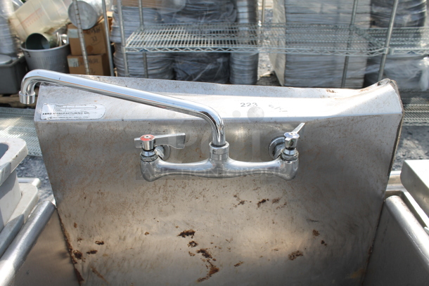 Single Bay Stainless Steel Sink w/ Faucet - Image 3 of 5