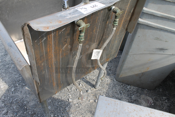 Single Bay Stainless Steel Sink w/ Faucet - Image 4 of 5