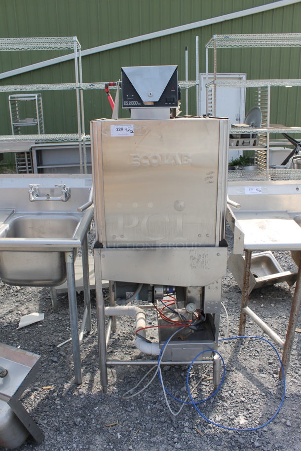 EcoLab ES-2000CS Pass Through Dishwasher 115 Volt - Image 1 of 12