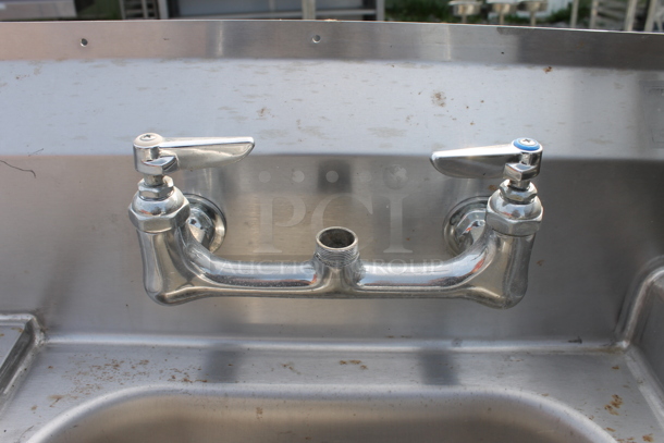 Eagle Stainless Steel Vegetable Sink w/ Drainboard. Drainboard is 16x23.5 and Bay is 13x18 - Image 2 of 6