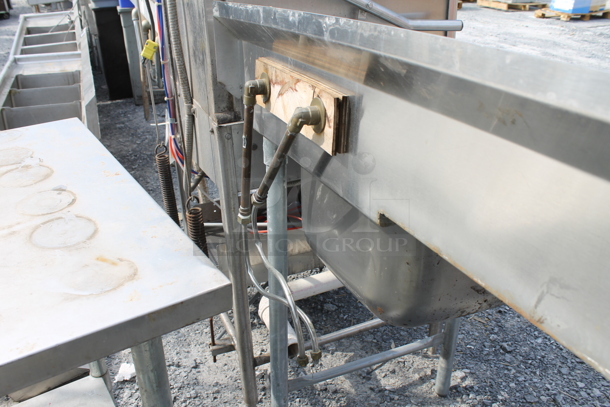 Eagle Stainless Steel Vegetable Sink w/ Drainboard. Drainboard is 16x23.5 and Bay is 13x18 - Image 5 of 6