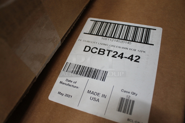 ALL ONE MONEY! Metro Shelf Lot of NEW Product Including Several Cases of Seeds, Soup Warmer, DCBT24-42, Case of Agway Extra Small Gloves, Stainless Steel Rakes, Hose Handles and MORE! Metro Shelf Not Included - Image 4 of 9