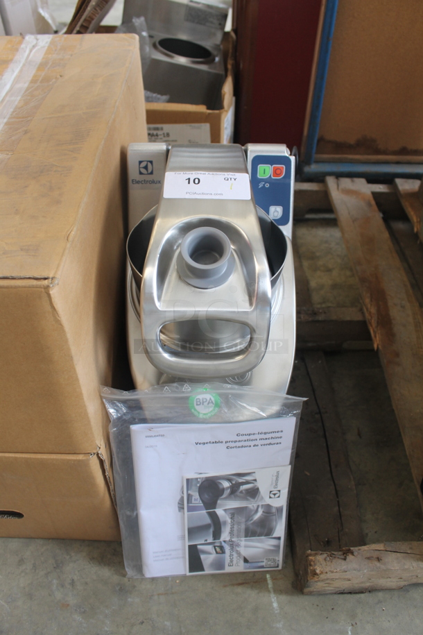 BRAND NEW! Electrolux TRS22NU Countertop Vegetable Slicer. 110-120 Volt 1 Phase. Tested and Working!