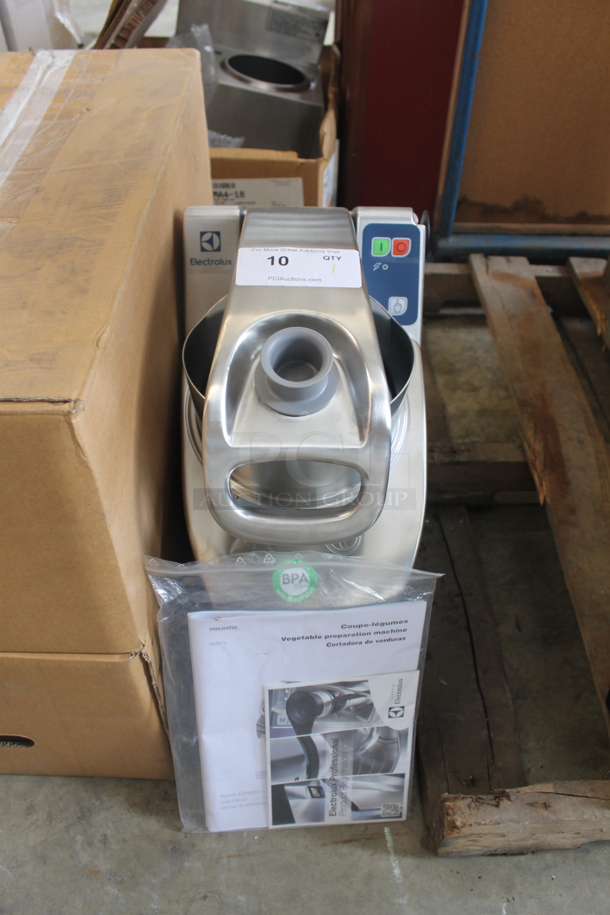 BRAND NEW! Electrolux TRS22NU Countertop Vegetable Slicer. 110-120 Volt 1 Phase. Tested and Working! - Image 1 of 6