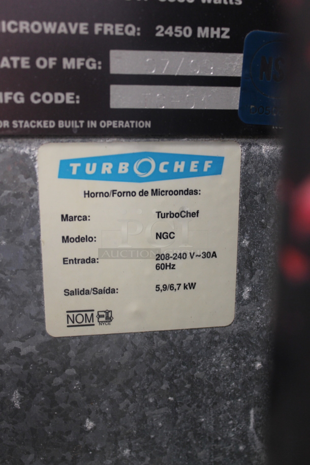 2 Turbochef Tornado NGC Rapid Cook Ovens. One Has Cooking Stone. 208-240 Volts. 2 Times Your Bid! - Image 11 of 11