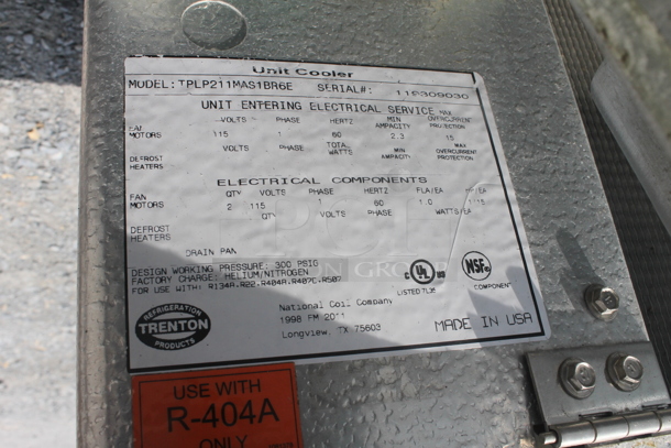 Amerikooler 8'x12' Walk In Cooler w/ Trenton Fan 115 Volt and Copeland Compressor 208/230 Volt 1 Phase - Image 8 of 9