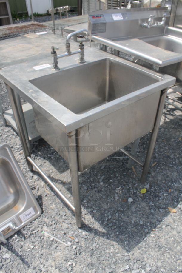 Stainless Steel Sink w/ Faucet - Image 2 of 5