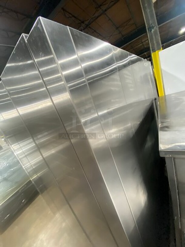 AMAZING! All Stainless Steel Commercial Natural Gas Powered 4 Deck Baking Oven!
 - Image 4 of 10