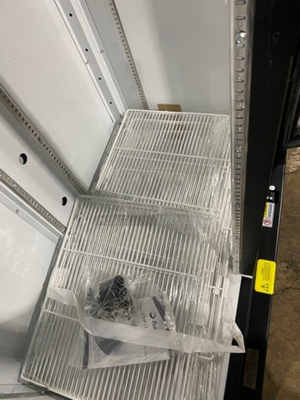 NEW! SCRATCH-N-DENT! LATE MODEL! 2020 Imbera Commercial Refrigerated 2 Door Reach In Cooler Merchandiser! With View Through Doors! Poly Coated Racks! Model: VRD26HC SN: A48200900065 115V 60HZ 1 Phase - Image 6 of 9