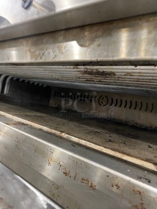 AMAZING! All Stainless Steel Commercial Natural Gas Powered 4 Deck Baking Oven!
 - Image 6 of 10