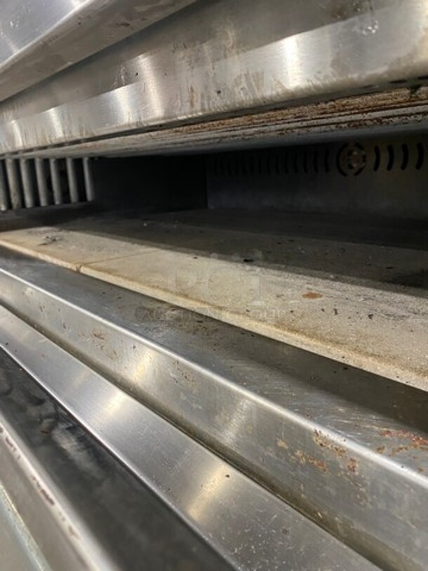 AMAZING! All Stainless Steel Commercial Natural Gas Powered 4 Deck Baking Oven!
 - Image 7 of 10