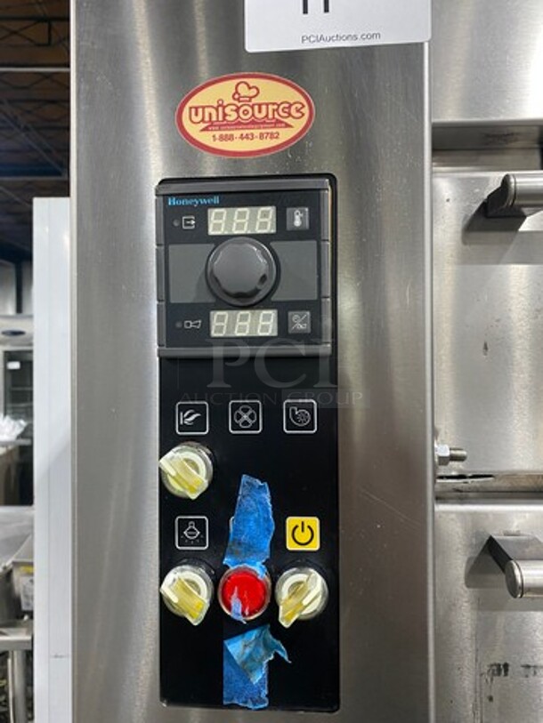 AMAZING! All Stainless Steel Commercial Natural Gas Powered 4 Deck Baking Oven!
 - Image 8 of 10