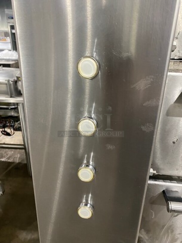 AMAZING! All Stainless Steel Commercial Natural Gas Powered 4 Deck Baking Oven!
 - Image 9 of 10