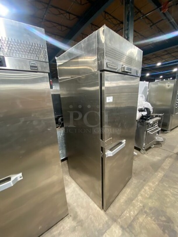 WOW! NEW! NEVER USED! Hobart Commercial Electric Powered Single Door Roll In Rack Proofer/ Warmer Holder/ Hot Food Storage! Solid Stainless Steel! Model: QESADHL SN: 321068378 120/208V 60HZ 1 Phase - Image 4 of 9