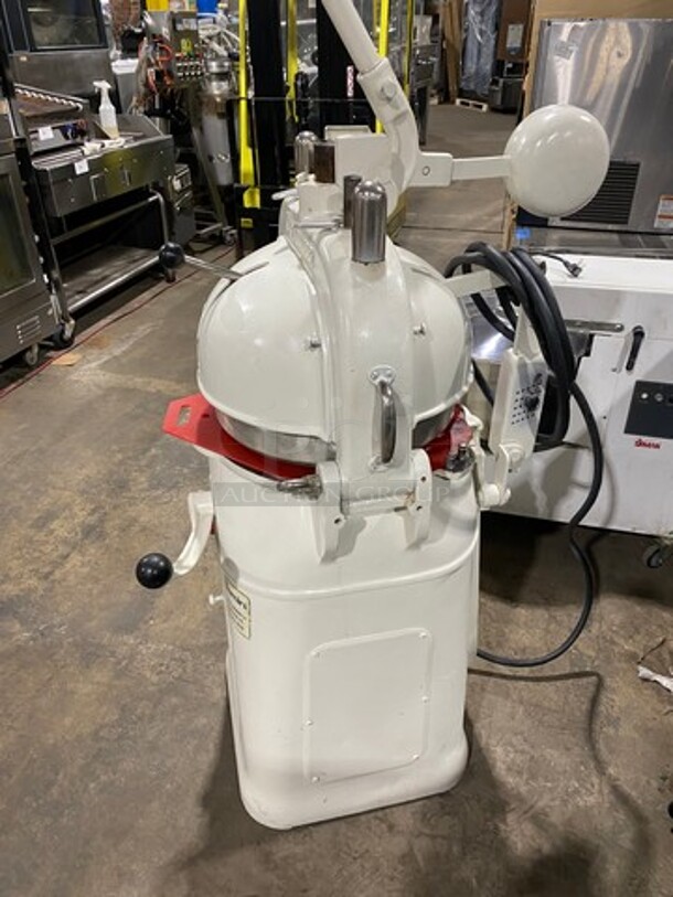 Sweet! Fortuna Commercial Floor Style Semi-Automatic Dough Divider! With Rounding Plate! Model: FORTUNA SN: 43622233 220V! Working When Removed! - Image 3 of 9