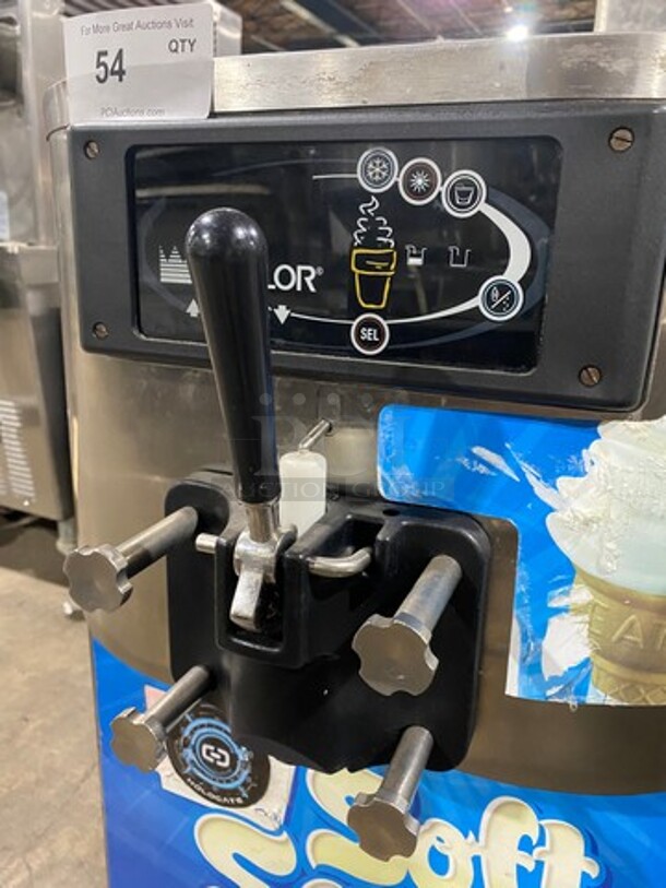 NICE! Taylor Crown Commercial Single Flavor Soft Serve Ice Cream Machine! All Stainless Steel! Model: C70933 SN: K8123747 208/230V 60HZ 3 Phase - Image 6 of 9