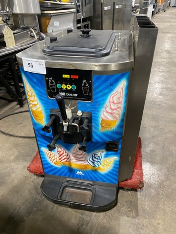 Taylor Crown Commercial Single Flavor Ice Cream Machine! All Stainless Steel! Model: C70733 SN: K8085397 208/230V 60HZ 3 Phase