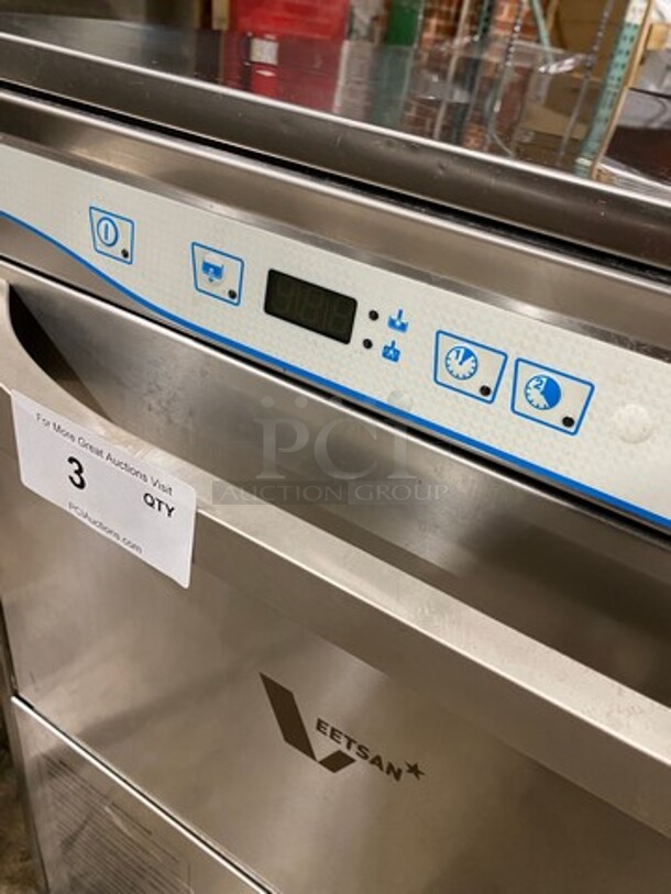LATE MODEL! 2020 Veetsan Commercial Undercounter Dishwasher! All Stainless Steel! Model: VDU30G4 SN: 04320001 240V 60HZ 1 Phase - Image 8 of 11