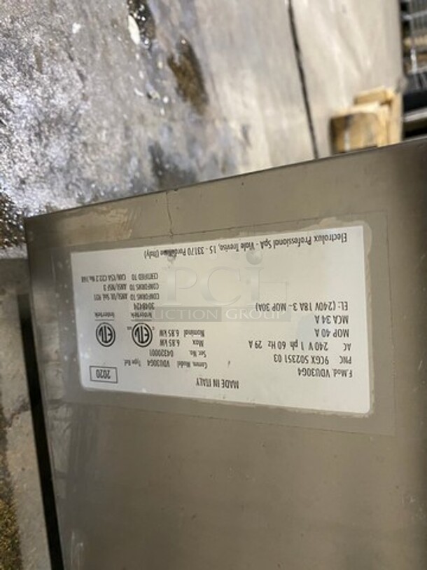 LATE MODEL! 2020 Veetsan Commercial Undercounter Dishwasher! All Stainless Steel! Model: VDU30G4 SN: 04320001 240V 60HZ 1 Phase - Image 9 of 11