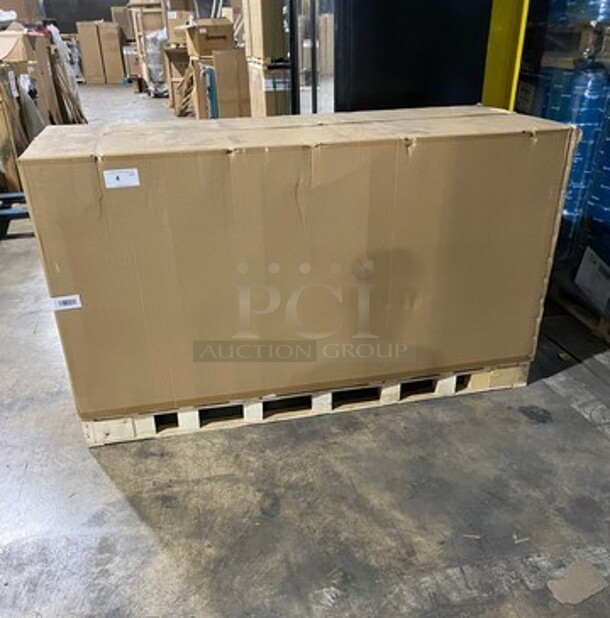 NEW! SCRATCH-N-DENT! LATE MODEL! Kelvinator Commercial Reach Down Chest Freezer! With Hinged Top Lid! Model: KCCF210WH SN: 148200020 115V - Image 1 of 12