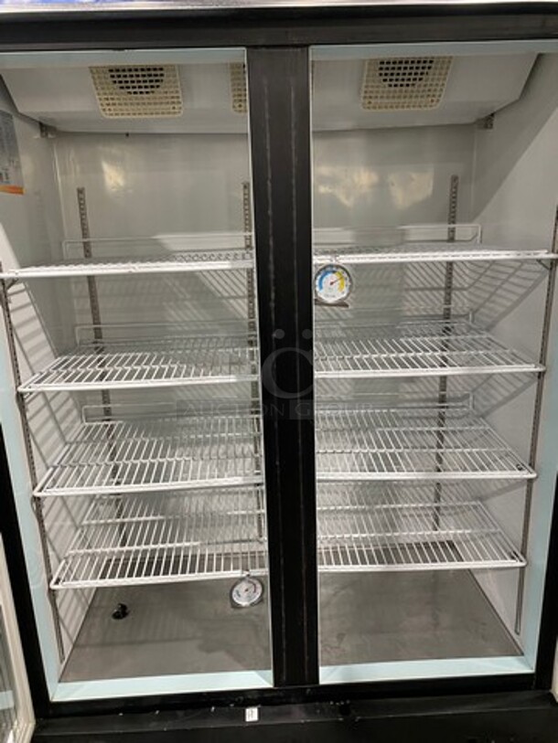 Spartan Commercial 2 Door Reach In Freezer Merchandiser! With View Through Doors! Poly Coated Racks! Model: SGF49 115V - Image 5 of 9