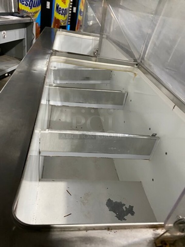 Hussmann Commercial Ice Cream Dipping Cabinet/ Display Case Merchandiser! 115V 60HZ 1 Phase - Image 5 of 7