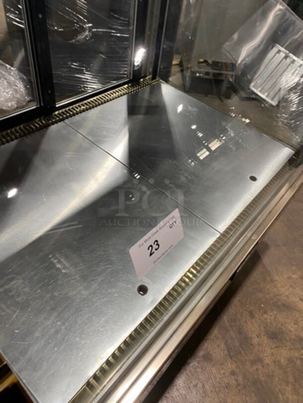 2014 Leader Commercial Refrigerated Deli/ Bakery Display Case Merchandiser! With Curved Front Glass! With Rear Access Doors! Model: MCB48SC SN: GX06C1806 115V 60HZ 1 Phase - Image 7 of 9