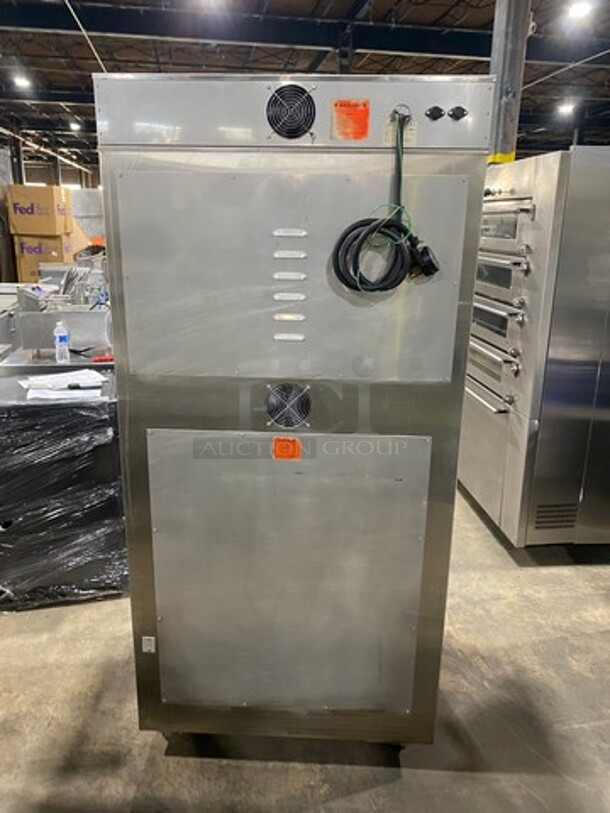 Nuvu Commercial Baking Center Oven Proofer Combo! With Metal Oven Racks! Stainless Steel! On Casters! Model: SUB123 SN: 00247907040300010001 120/208V 60HZ 3 Phase - Image 2 of 10