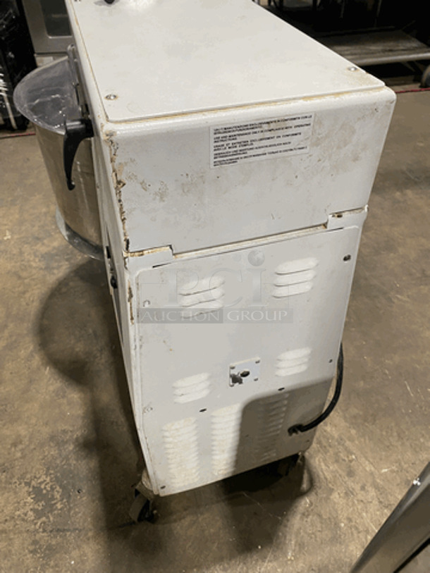 LATE MODEL! 2018 Sirman Commercial 55 QT Spiral Mixer! With Mixing Bowl And Bowl Guard! WORKING WHEN REMOVED! Model: HRC50TA SN: 18S01141 220V - Image 3 of 9