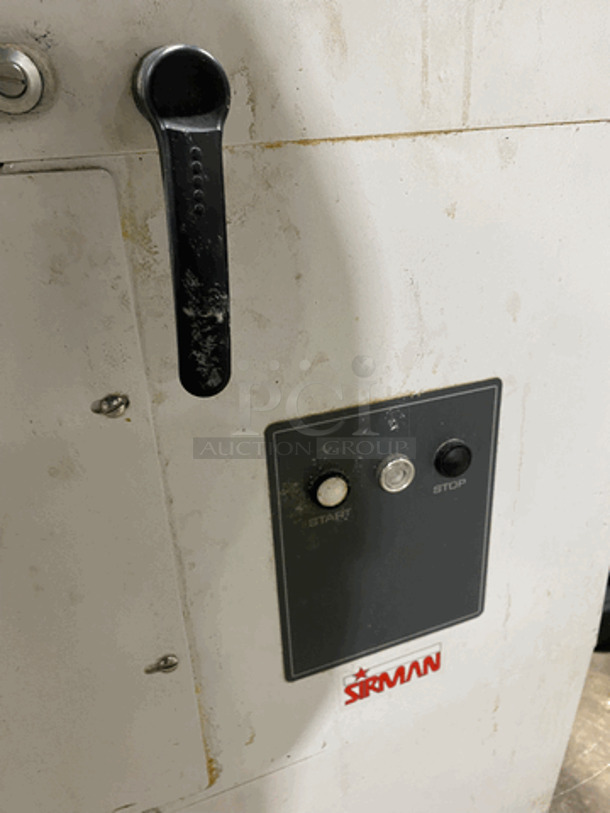 LATE MODEL! 2018 Sirman Commercial 55 QT Spiral Mixer! With Mixing Bowl And Bowl Guard! WORKING WHEN REMOVED! Model: HRC50TA SN: 18S01141 220V - Image 6 of 9