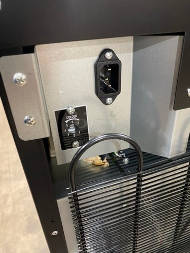 WOW! BRAND NEW! OUT OF THE BOX! AHT Commercial Countertop Mini Reach In Cooler Merchandiser! With View Through Door! With Poly Coated Racks! Model: CTB200 SN: CTB200B11B1510V00178 115V - Image 8 of 8
