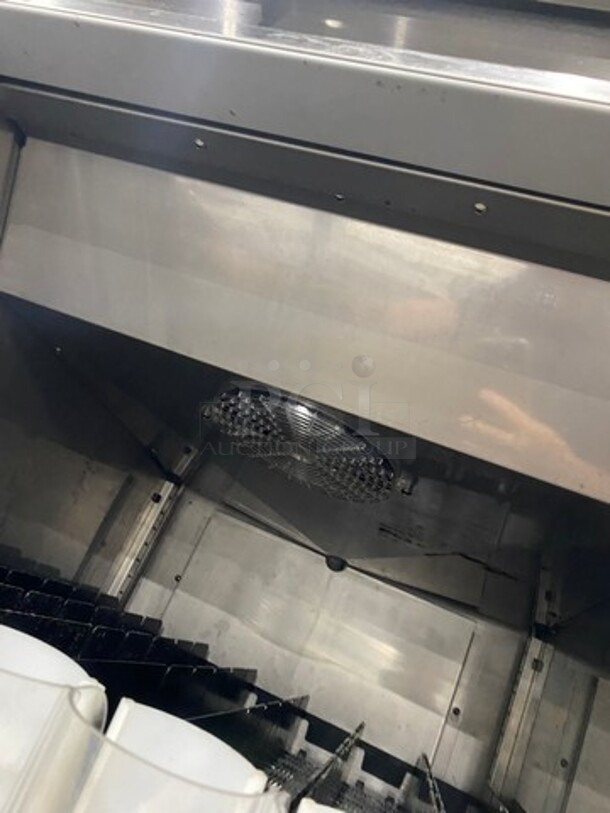Hoshizaki Commercial Single Door Reach In Cooler! With View Through Door! Poly Drink Racks! Stainless Steel Body! On Casters! Model: CR1SFGECL SN: H50277E 115V 60HZ 1 Phase - Image 6 of 9