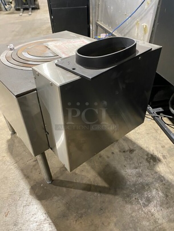 WOW! BRAND NEW! NEVER USED! Vulcan Commercial Natural Gas Powered 5 Ring Jet Burner Stock Pot! All Stainless Steel! On Legs! Model: SPR10005 SN: 481079555RS - Image 4 of 9