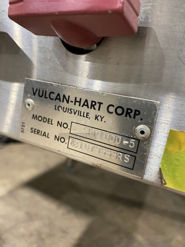 WOW! BRAND NEW! NEVER USED! Vulcan Commercial Natural Gas Powered 5 Ring Jet Burner Stock Pot! All Stainless Steel! On Legs! Model: SPR10005 SN: 481079555RS - Image 8 of 9