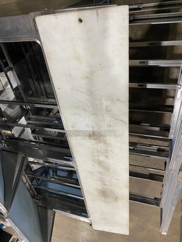 Delfield Manitowoc Commercial Refrigerated Sandwich Prep Table! With Commercial Cutting Board! With 4 Drawer Storage Space Underneath! All Stainless Steel! Model: D4460N24MSB SN: 1410152000651 115V 60HZ 1 Phase - Image 6 of 9