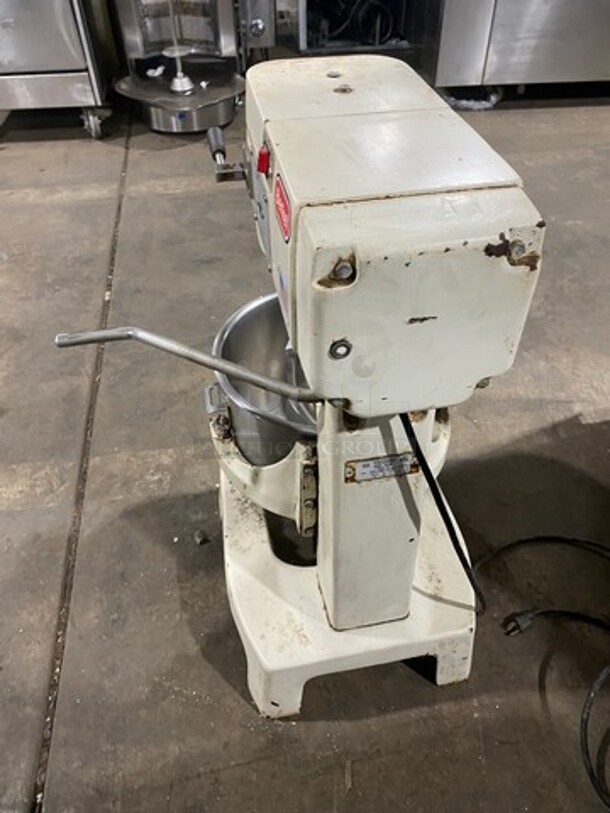 Berkel Commercial 20QT Planetary Mixer! With Mixing Bowl! With Paddle Attachment! WORKING WHEN REMOVED! Model: BX20 SN: 9251100101947 115V 60HZ 1 Phase - Image 3 of 9