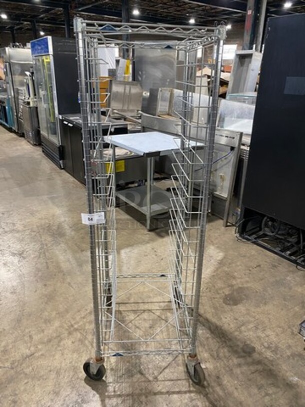 Metal Commercial Pan Transport Rack! On Casters! - Image 1 of 6