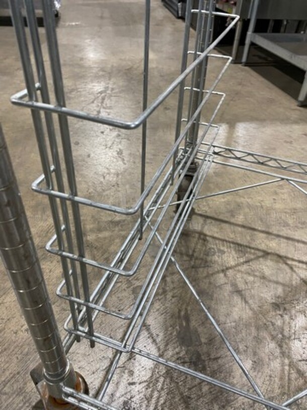Metal Commercial Pan Transport Rack! On Casters! - Image 6 of 6