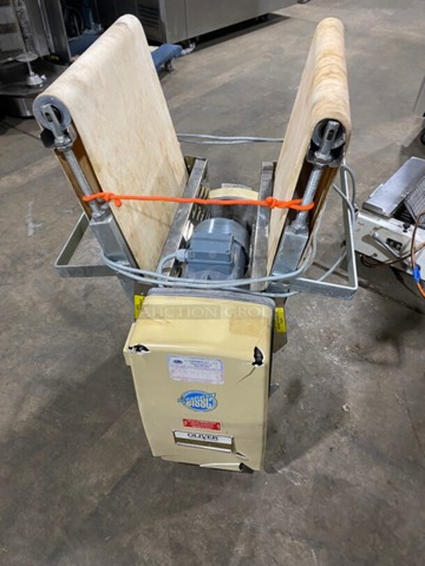 Rondo Oliver Commercial Dough Sheeter! Stainless Steel Body! Model: 644 SN: 6RBF 110V 60HZ 1 Phase - Image 4 of 9