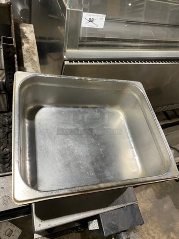 ALL ONE MONEY! Commercial Steam Table/ Prep Table Food Pans! All Stainless Steel! - Image 2 of 4