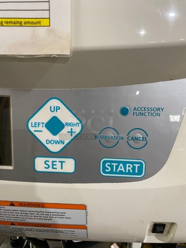 Kubota Commercial Automatic Rice Washing Machine! Model: KP720NA-UL SN: 10008 120V - Image 6 of 10