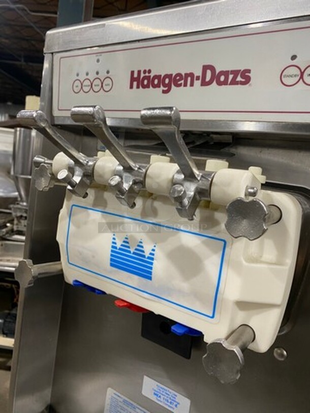Taylor Commercial 3 Flavor Soft Serve Ice Cream Machine! All Stainless Steel! On Casters! Model: 79433 SN: J5013086 208/230V 60HZ 3 Phase - Image 7 of 11