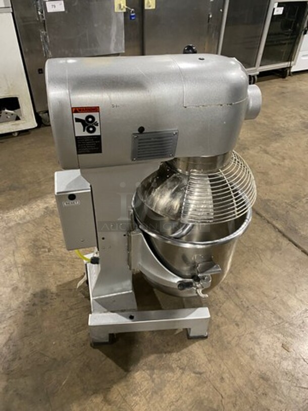 Hebvest Commercial 30Qt Planetary Mixer! With Mixing Bowl And Bowl Guard! With Spiral Hook Attachment! Model: SM30HD SN: C041812035 120V 60HZ 1 Phase - Image 4 of 8