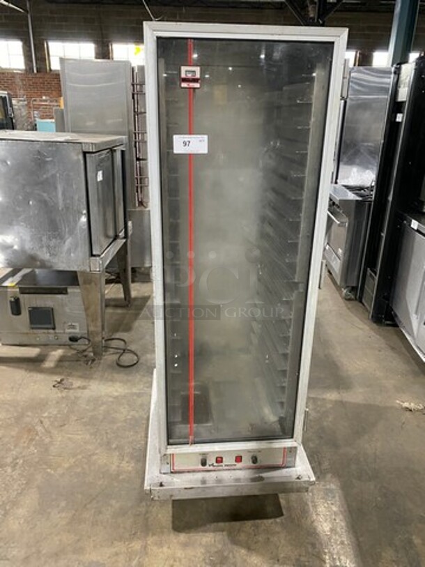 Wilder Commercial Single Door Food Warmer/Proofer Cabinet! Stainless Steel! On Casters!