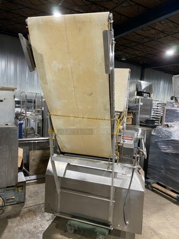 Moline Floor Style Commercial Dough Sheeter/Molder! WORKING WHEN REMOVED! - Image 2 of 10