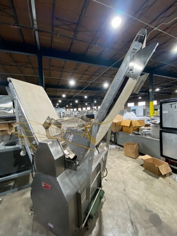 Moline Floor Style Commercial Dough Sheeter/Molder! WORKING WHEN REMOVED! - Image 3 of 10