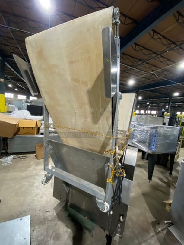 Moline Floor Style Commercial Dough Sheeter/Molder! WORKING WHEN REMOVED! - Image 4 of 10