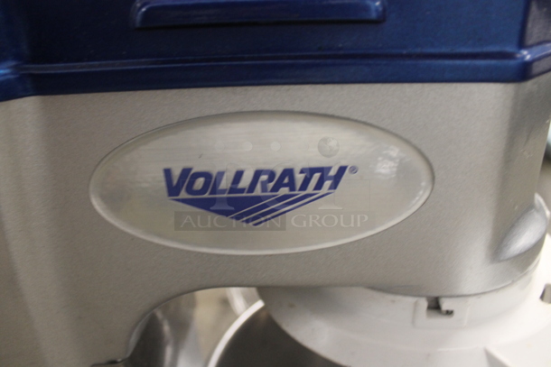 BRAND NEW SCRATCH AND DENT! Vollrath Mix1010 Commercial Stainless Steel Electric Countertop 10 Quart Mixer With Stainless Steel Bowl, Bowl Guard, Whisk, Paddle And Dough Hook. 110/120V, 1 Phase. Tested and Does Not Power On - Image 2 of 7